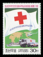 North Korea 2006 Mih. 5165 Medicine. Red Cross. Ship. Helicopter. Automobiles MNH ** - Corée Du Nord