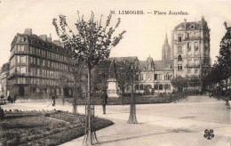 FRANCE - Limoges - Place Jourdan -  Carte Postale Ancienne - Limoges