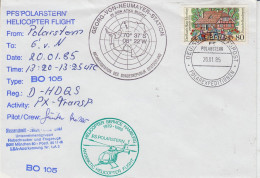 Germany Heli Flight From Polarstern To Neumayer 20.1.1985 (ET205) - Polare Flüge