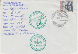 Germany Heli Flight From Polarstern To Neumayer 20.1.1985 (ET205C) - Polar Flights