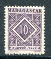 MADAGASCAR- Taxe Y&T N°31- Neuf Avec Charnière * - Postage Due