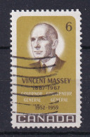 Canada: 1969   Vincent Massey   Used - Gebruikt