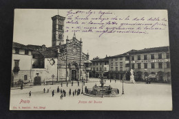 Cartolina  Piazza Del Duomo - Prato                                                                                      - Prato