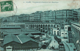 ALGERIE - Alger -  Vue Générale Du Boulevard De La République - Carte Postale Ancienne - Algerien