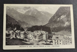 Cartolina Brusson - Becca Torché (Valle D'Aosta)                                                                        - Aosta