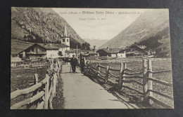 Cartolina Rhemes Notre Dame - Chef-lieu - Grand Combin                                                                   - Aosta