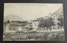 Cartolina Brusson - Vista Dei Suoi Grand'Hotels (Valle Dell'Evancon)                                                     - Aosta