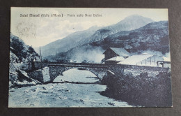 Cartolina Saint Marcel - Ponte Sulla Dora Baltea (Valle D'Aosta)                                                         - Aosta
