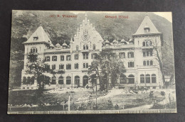 Cartolina S. Vincent - Grand Hotel                                                                                       - Aosta