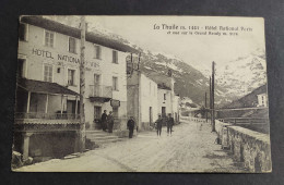 Cartolina La Thuile - Hotel National Paris E Vue Sur Le Grand Assaly                                                     - Aosta