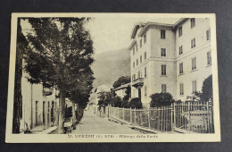 Cartolina St. Vincent - Albergo Della Fonte                                                                              - Aosta