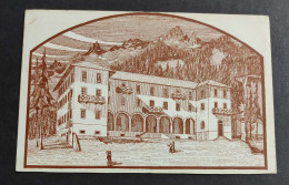 Cartolina Aosta - Villa Del Seminario In Valtournanche                                                                   - Aosta