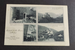 Cartolina St. Pierre - Castello Proprietà Del Barone Bollati (Valle D'Aosta)                                            - Aosta