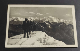 Cartolina Valsavaranche - Catena M. Bianco Dal Ghiacciaio Del Gran Paradiso                                              - Aosta