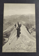 Cartolina Courmayeur - Sul Colle Del Gigante Avanti Il Rifugio Torino                                                    - Aosta