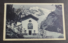 Cartolina Courmayeur - Notre Dame De Guérison - Noire De Peteret E Monte Bianco                                         - Aosta