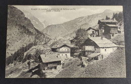 Cartolina Valtournanche - Gruppo Di Casolari E Panorama (Valle D'Aosta)                                                  - Aosta