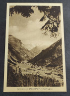 Cartolina Gressoney - Panorama E Monte Rosa                                                                              - Aosta