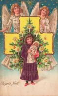 FÊTES ET VOEUX - Noël - Un Enfant Devant Un Sapin - Colorisé - Carte Postale Ancienne - Santa Claus