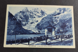 Cartolina Entreves - Ghiacciaio Della Brenva                                                                             - Aosta