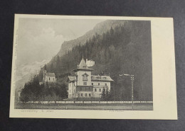 Cartolina Gressoney S. Jean - Villa Peccoz                                                                               - Aosta