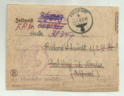  FELDPOST  1942 - Oblitérés