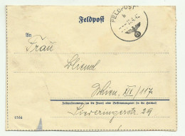   FELDPOST  1942 - Gebruikt