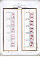 Thème Général De Gaulle - France - Collection Vendue Page Par Page - Carnets Porte-timbres  Neufs ** Sans Charnière - TB - De Gaulle (General)
