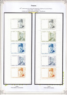 Thème Général De Gaulle - France - Collection Vendue Page Par Page - Carnets Porte-timbres  Neufs ** Sans Charnière - TB - De Gaulle (General)