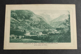 Cartolina Champoluc - Panorama Con Sfondo Della Catena Del Rosa                                                          - Aosta