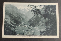 Cartolina Gressoney St. Jean - Panorama                                                                                  - Aosta