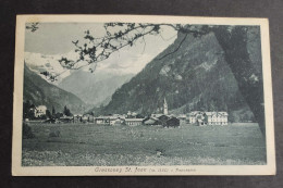 Cartolina Gressoney St. Jean - Panorama                                                                                  - Aosta