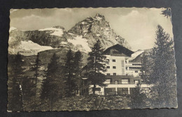 Cartolina Cervinia - Il Grande Albergo "Cervinia"                                                                        - Aosta