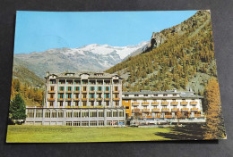 Cartolina Gressoney La Trinité (Valle D'Aosta) - Hotel Busca Thedy                                                      - Aosta