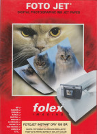 FOLEX IMAGING Fotojet Instant Dry Carta Fotografica (48 Fogli, A4, 180 G/m2) - Materiaal & Toebehoren