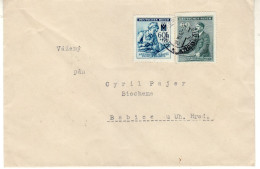 BOHEMIA & MORAVIA 1942  LETTER SENT TO BABICE - Briefe U. Dokumente