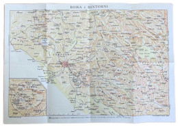 Roma E Dintorni - Cartes Topographiques