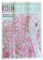 Koln Hotels Und Pensions - Cartes Topographiques