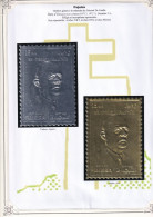 Thème Général De Gaulle - Fujeira - Timbres En Or Et Argent - Collection Vendue Page Par Page - Neufs ** - TB - De Gaulle (General)