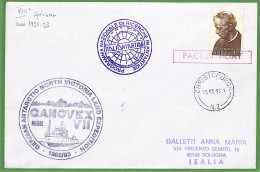 Ae3435 - NORWAY  - Postal History - ANTARCTIC Expedition ITALIANTARTIDE 1993 - Expéditions Antarctiques