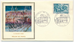 FRANCE - Env FDC (Thiaude) - 0,50 + 0,10 Journée Du Timbre 1973 - PARIS - 24/3/1973 - 1970-1979