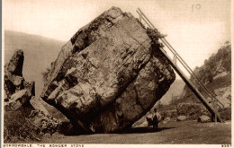 CPA Borrowdale The Bowder Stone - Borrowdale