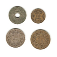 490/ Maroc : 25 Centimes - 10 Francs 1371 - 10 Francs 1366 - 50 Francs 1371 - Marruecos