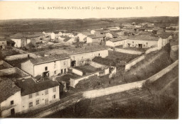 SATHONAY VILLAGE VUE GENERALE 1917 - Unclassified