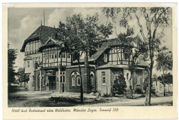 AK/CP  Hotel Zum Waldkater   Munster Lager    Gel/circ. 1941  Erhaltung/Cond. 2  Nr. 01718 - Munster