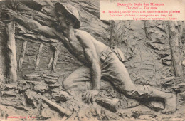 ARTS - Sculpture - Nouvelle Série Des MINEURS - The Coal - The Mine - Sans Feu -  Carte Postale Ancienne - Sculptures