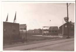 MARKE FOTO GARAGE FINA BENZINEPOMP HUBAUX ? B2  14.5 X9.5 CM - Kortrijk