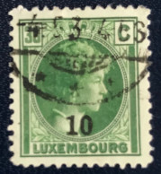 Luxembourg - Luxemburg - C18/33 - 1929 - (°)used - Michel 218 - Groothertogin Charlotte - 1926-39 Charlotte De Perfíl Derecho