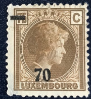 Luxembourg - Luxemburg - C18/33 - 1935 - (°)used - Michel 265 - Groothertogin Charlotte - 1926-39 Charlotte De Profil à Droite