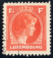 Luxembourg - Luxemburg - C18/33 - 1944 - (°)used - Michel 361 - Groothertogin Charlotte - 1944 Charlotte Right-hand Side